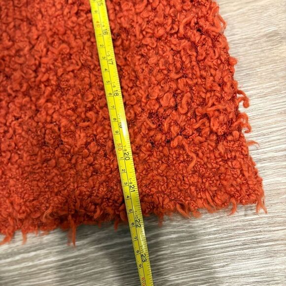 Free People September Song Sweater Red Orange Size M - Picture 8 of 10